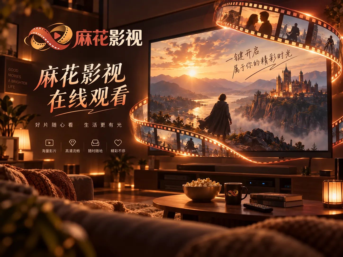 根据类型与情绪发现影视内容